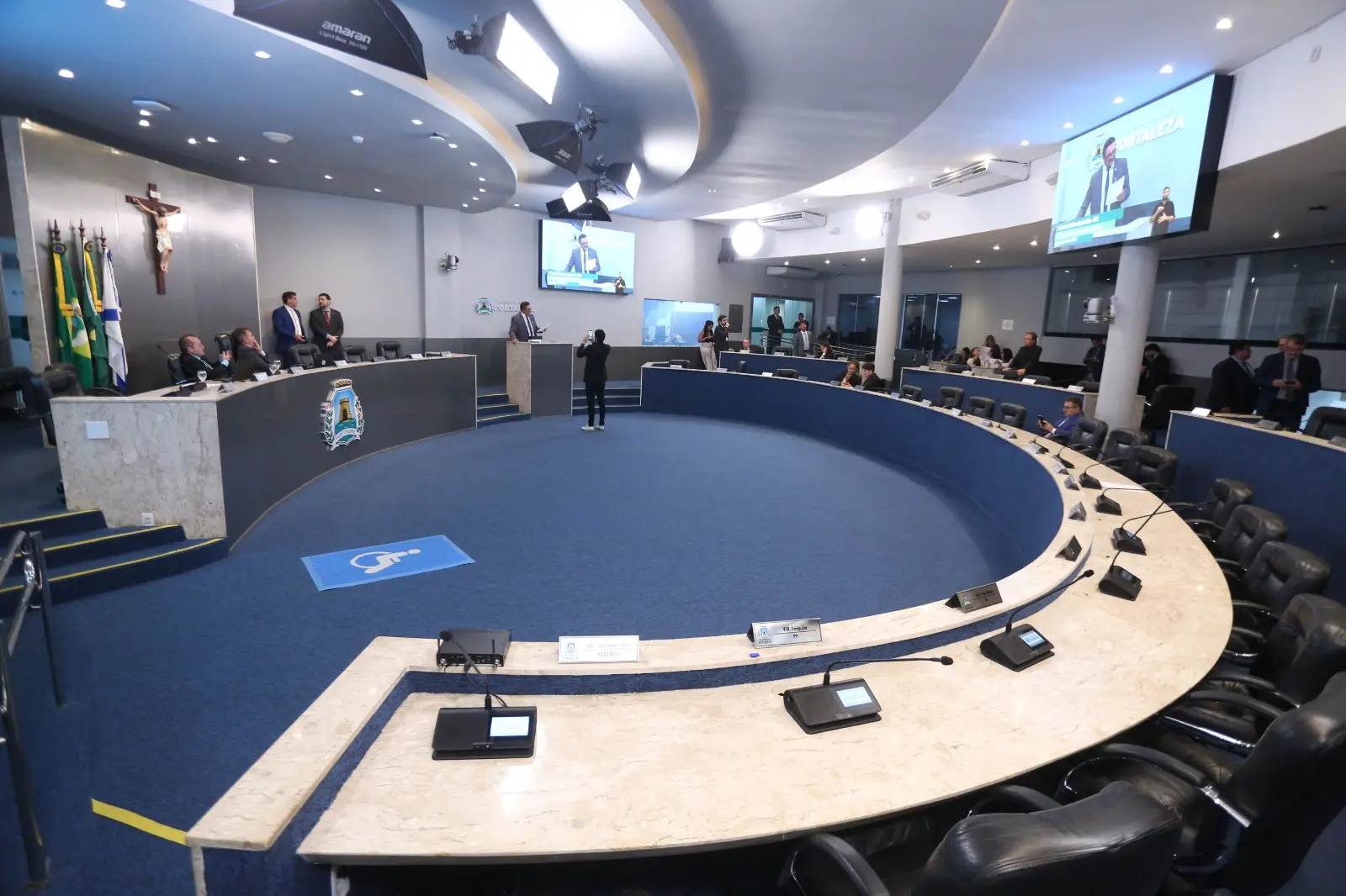 Foto do Plenário Fausto Arruda.