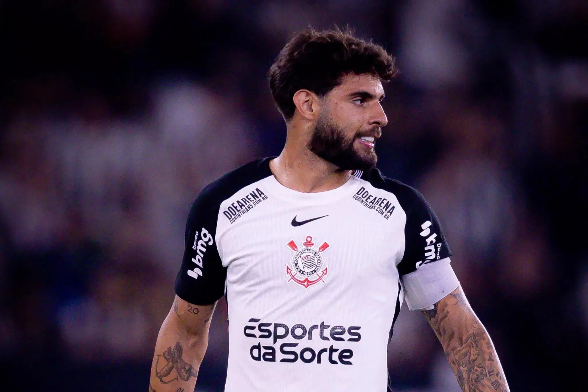 Yuri Alberto em ação pelo Corinthians