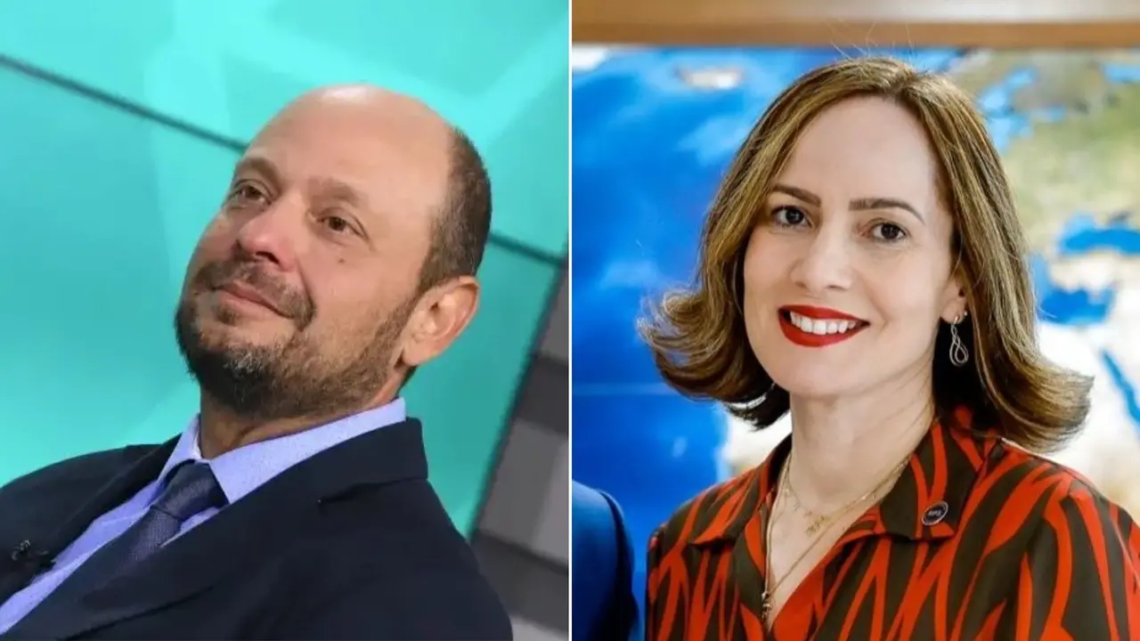 Montagem de fotos de Gilberto Waller, demitido da presidência do INSS, e Ana Cristina Viana, que assumirá o cargo.