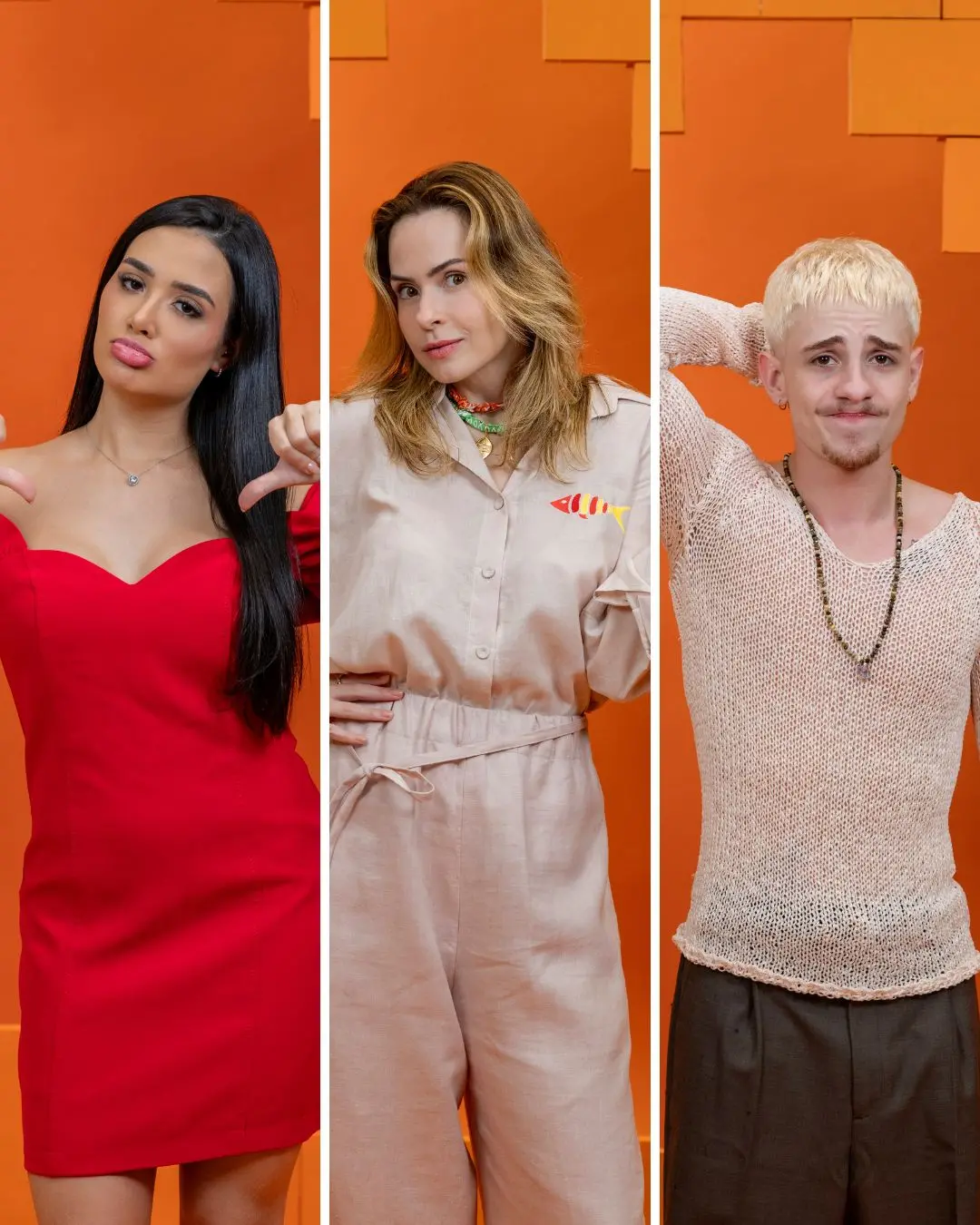 Imagem da notícia Enquete: Jordana, Ana Paula ou Juliano Floss? Vote em quem deve sair no paredão