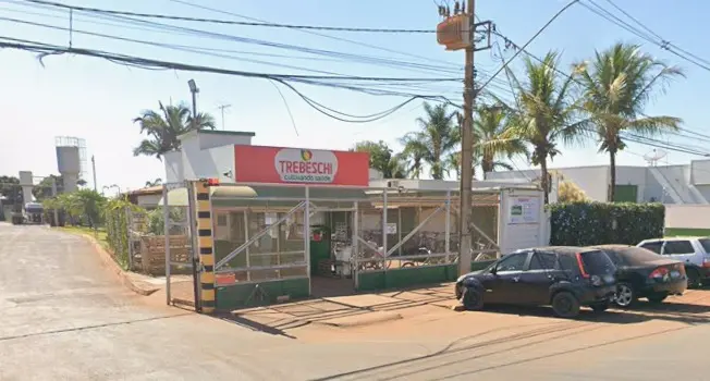 Foto que contém fachada da Trebeschi em Minas Gerais.