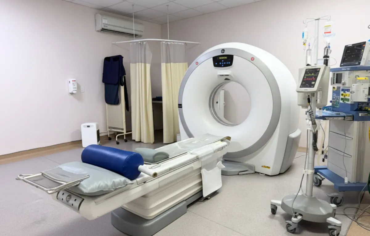 Aparelho de Tomografia na Criterium Diagnósticos.