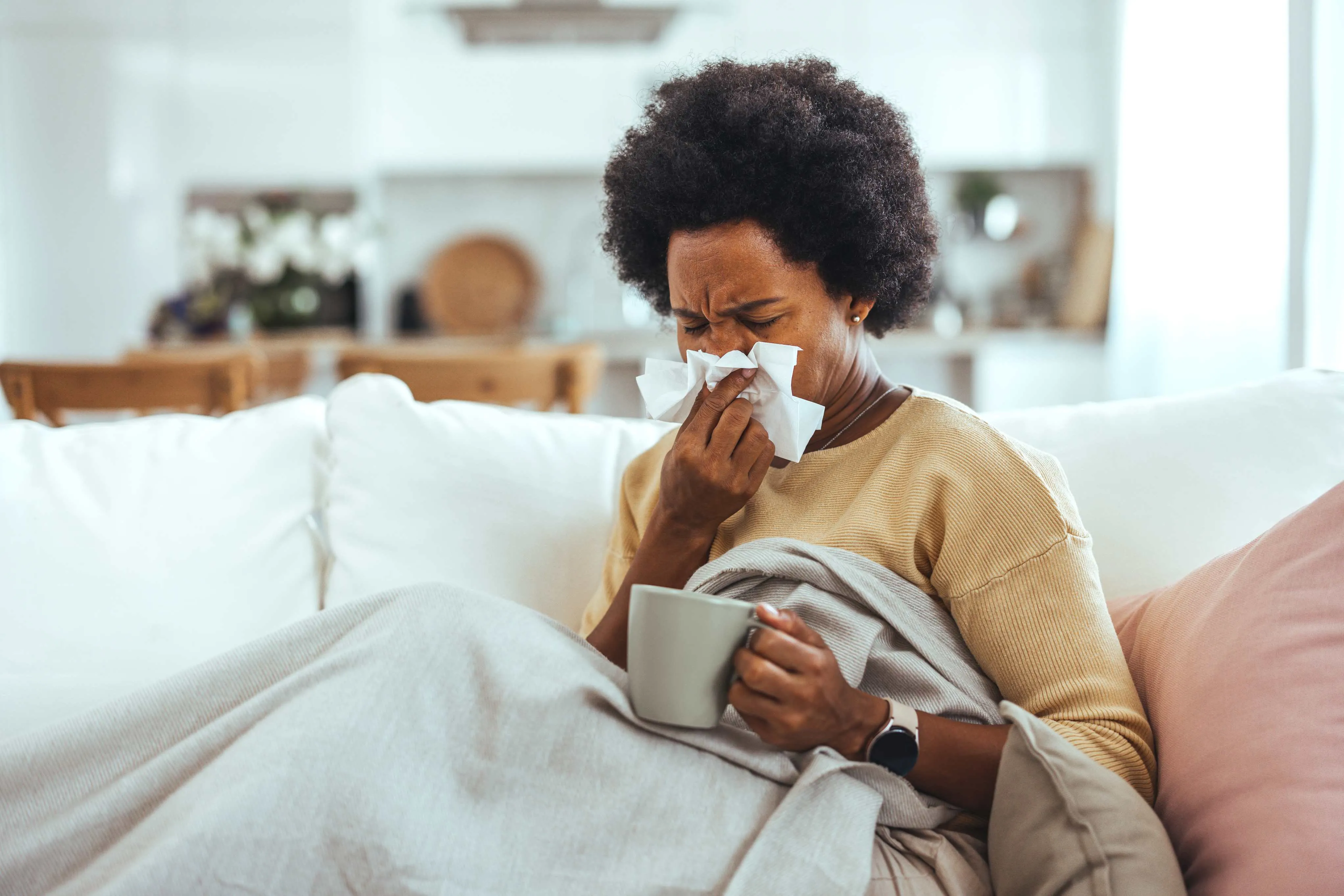 A redução da temperatura pode comprometer a imunidade local das vias respiratórias.