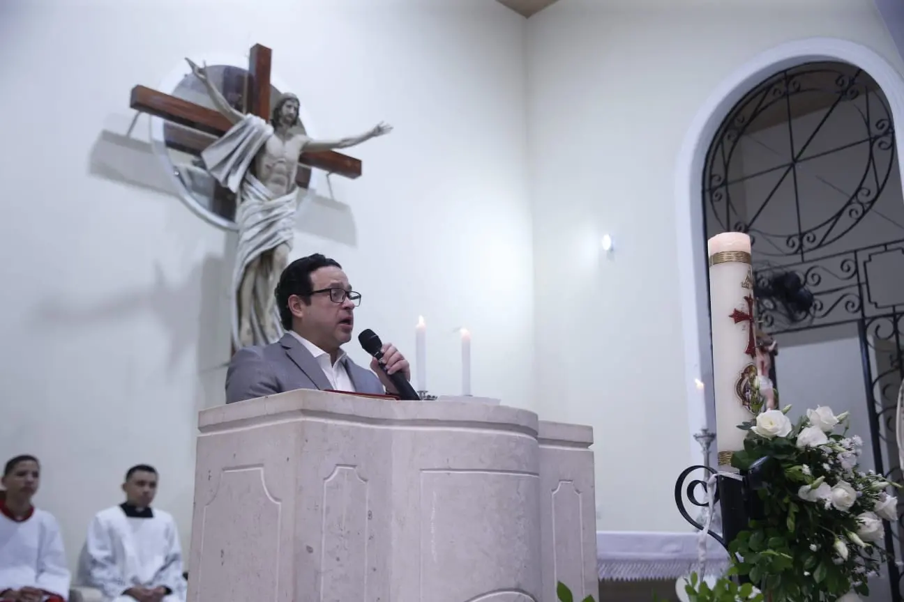 Igor Queiroz Barroso durante a cerimônia.