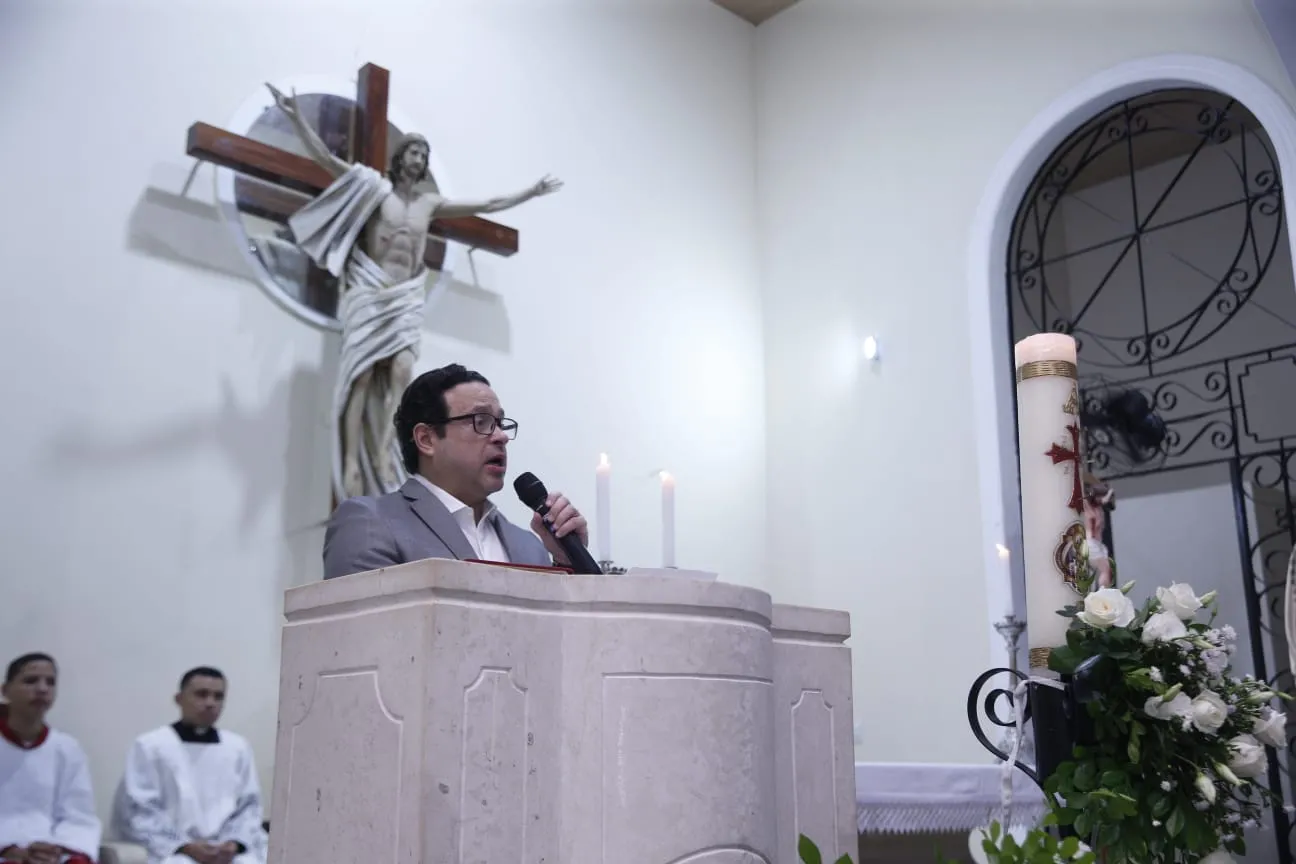 Igor Queiroz Barroso durante a cerimônia.