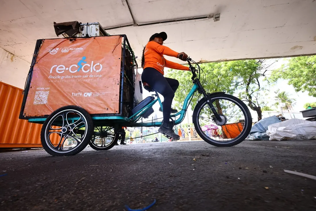 Re-ciclo recolhe materiais porta a porta.