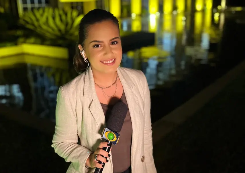 Repórter Alice Ribeiro.