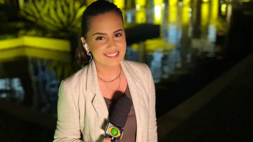 Repórter Alice Ribeiro.