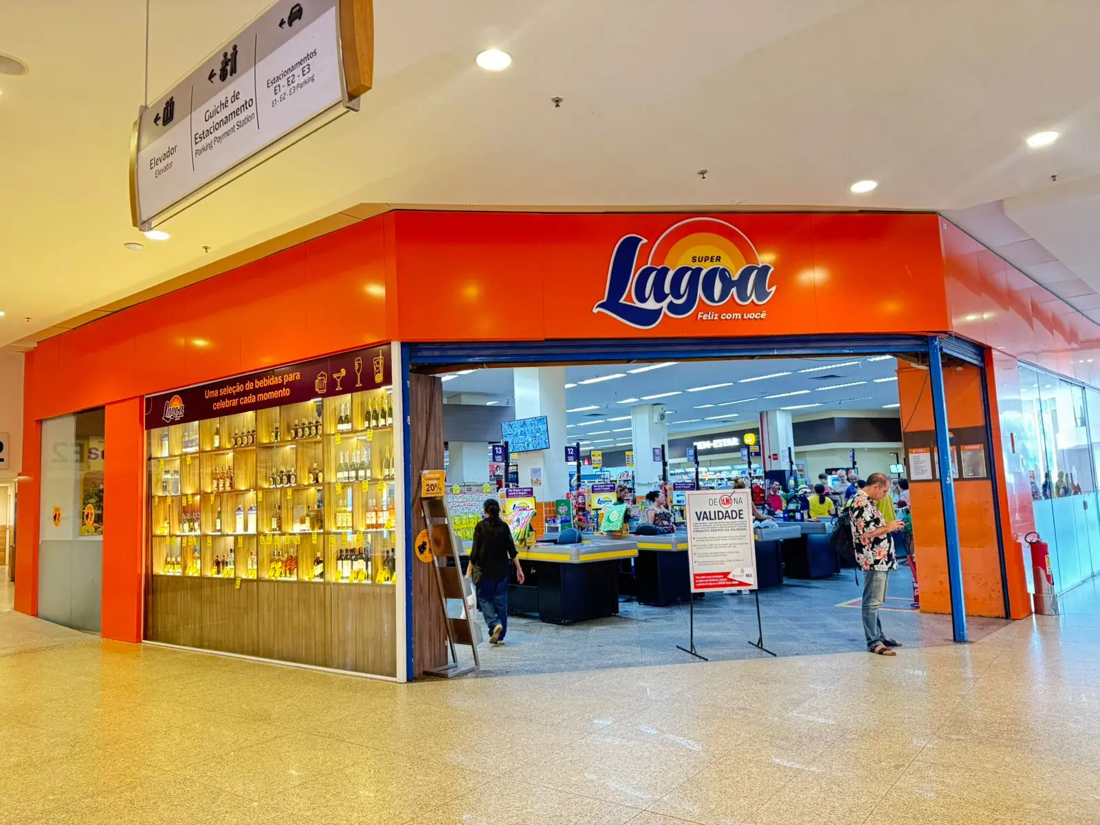 Supermercado Lagoa.