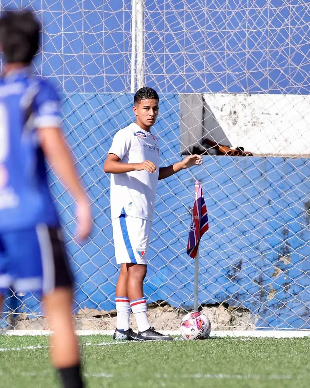 Yarlley Martins em ação pelo Fortaleza