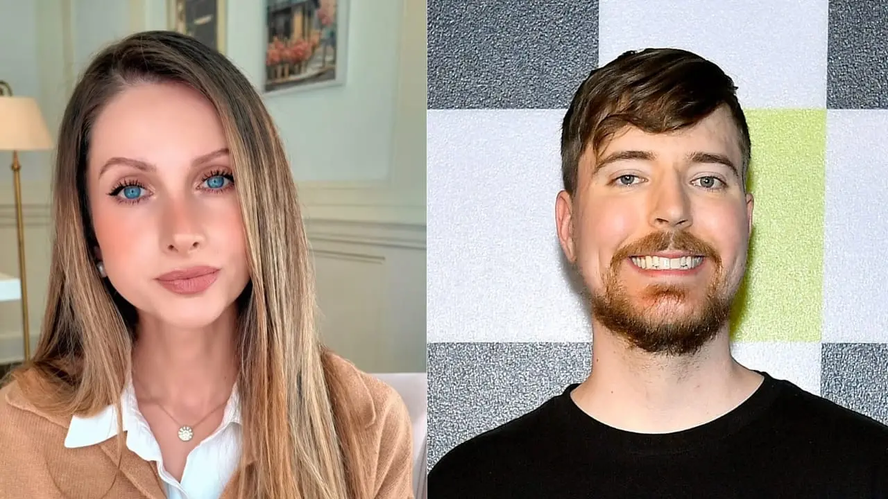 Lorrayne Mavromatis e Jimmy (MrBeast)