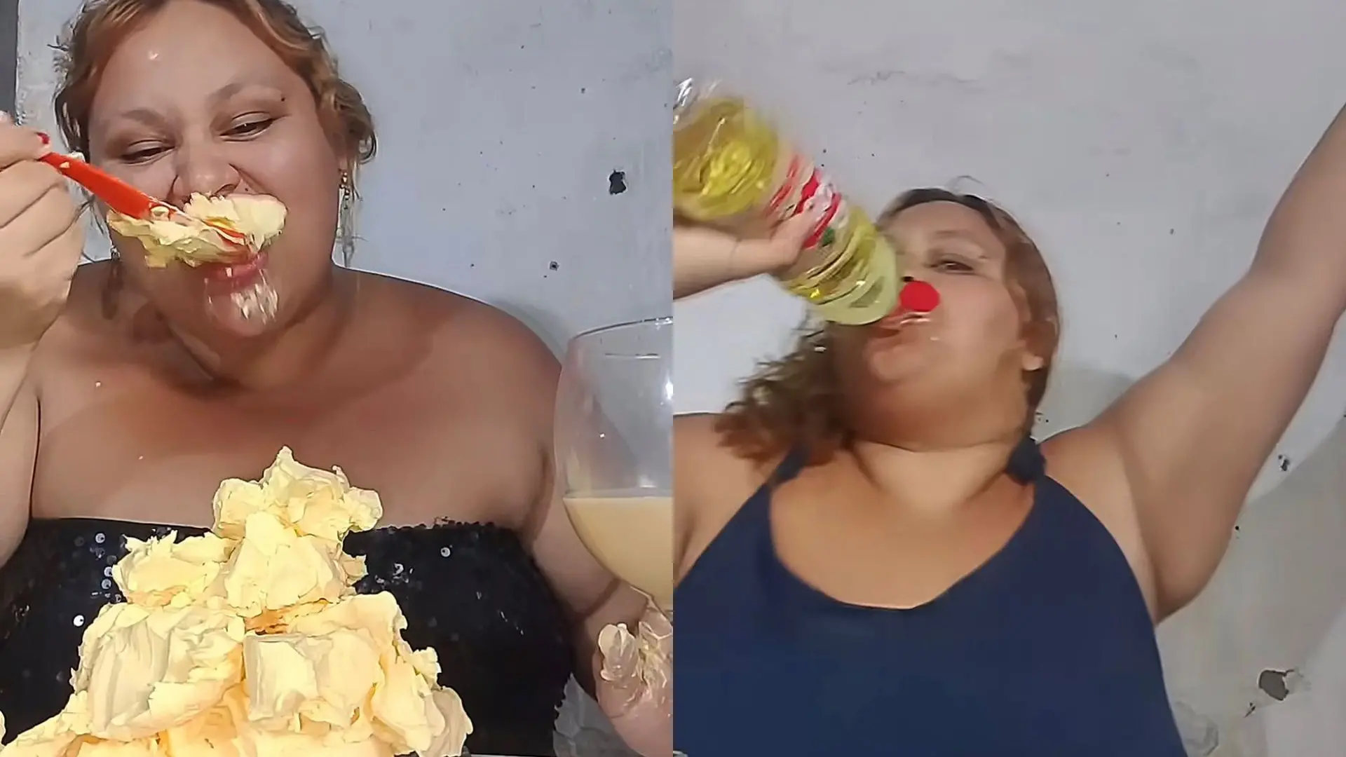 montagem de fotos da influenciadora Jéssica Gata de milhões em vídeo viral no Tiktok