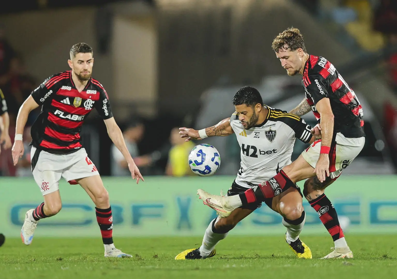 Atlético-MG e Flamengo
