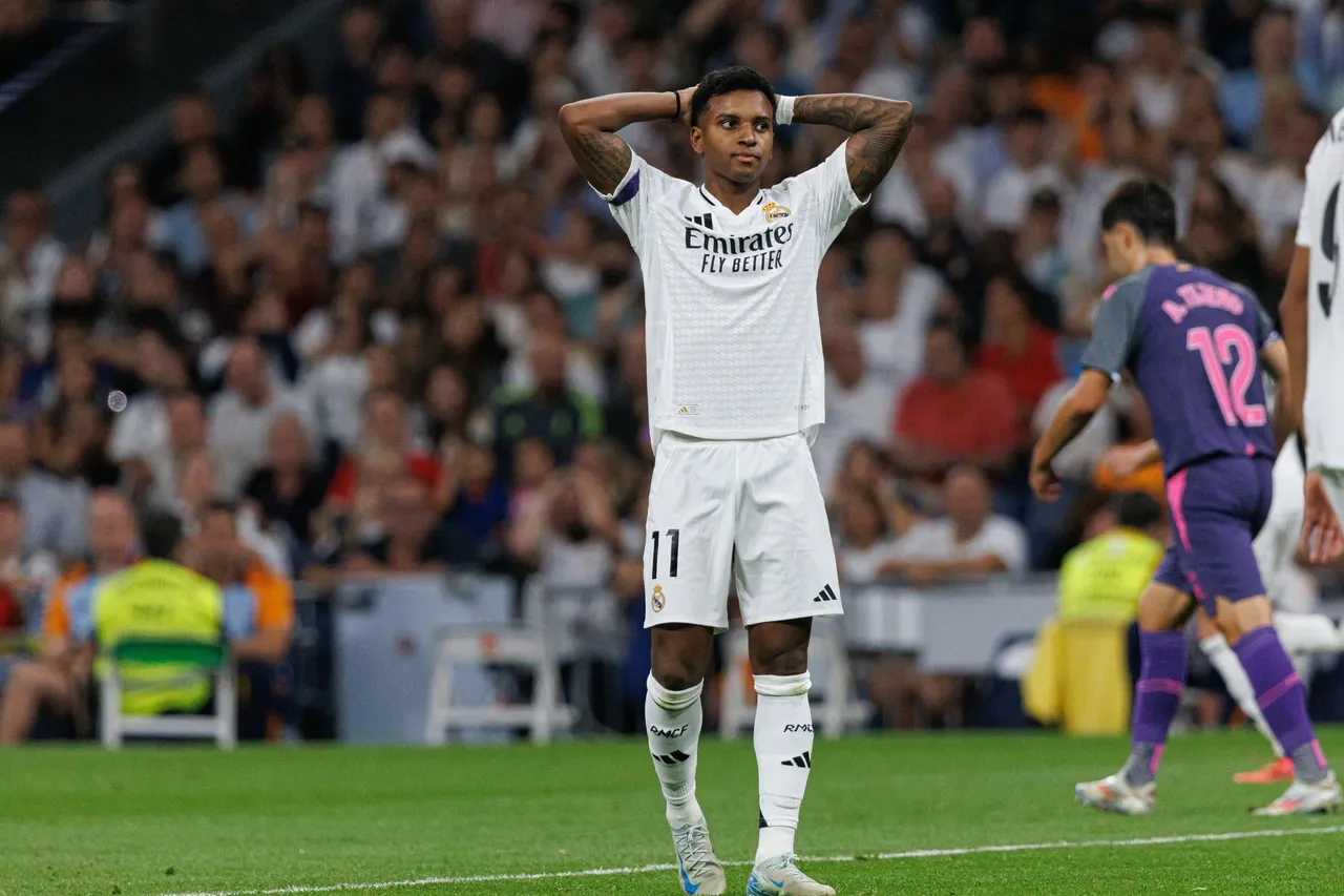 O brasileiro Rodrygo teve séria lesão pelo Real Madrid e está fora da Copa do Mundo