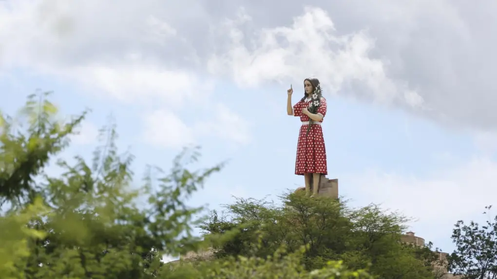 Imagem da estátua da Beata Benigna Cardoso no Ceará
