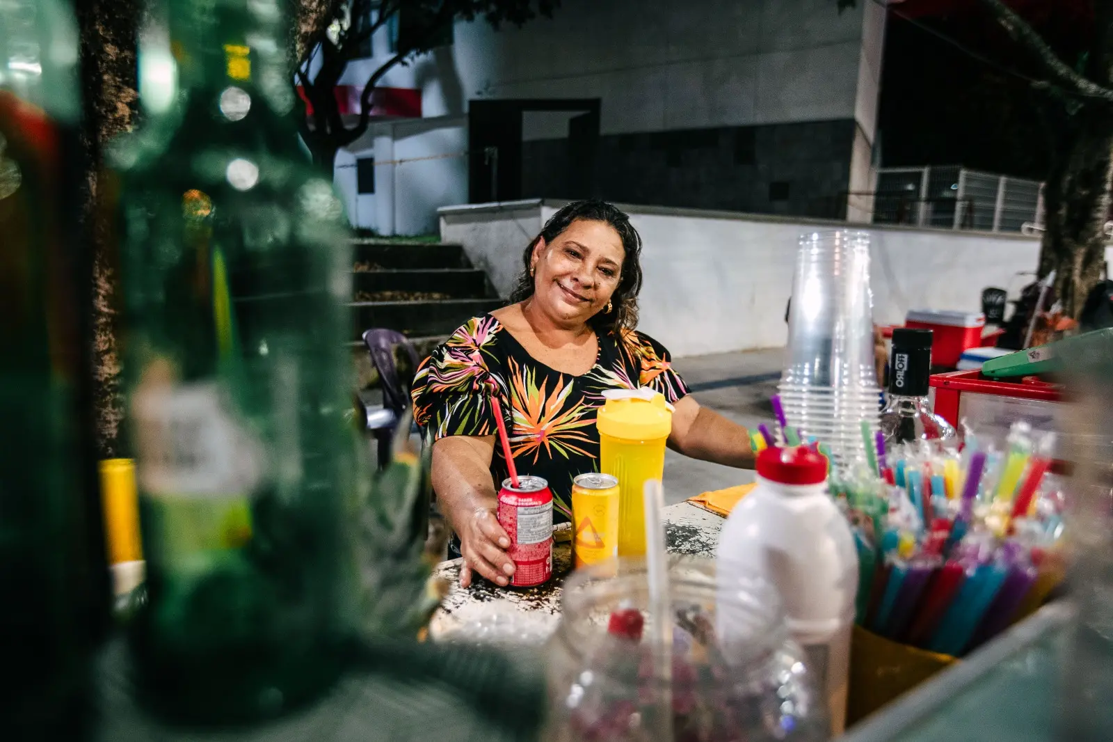 Shyrlene Ferreira trabalha no entorno do Dragão do Mar há duas décadas.