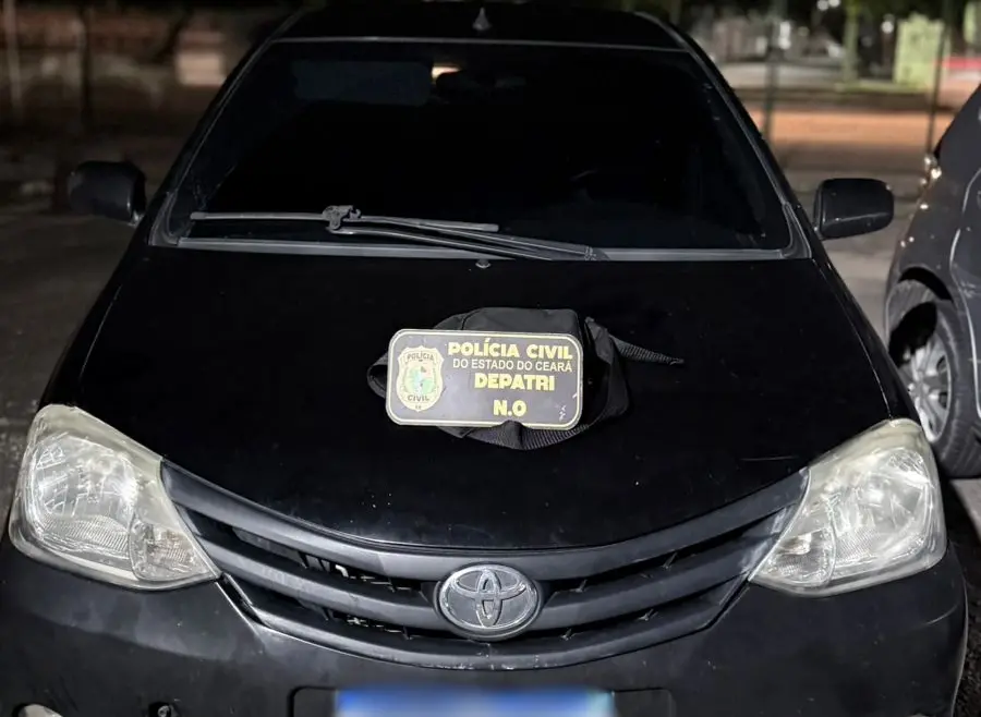 Véiculo recuperado.