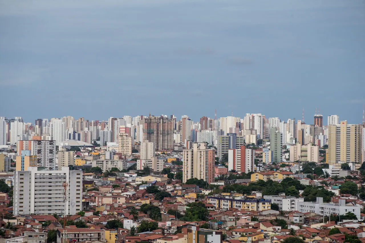 Cidade de Fortaleza. Predios, Condominios, vista de cima