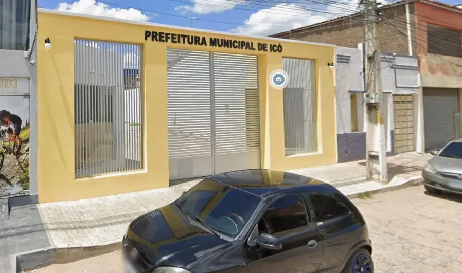 Fachada da Prefeitura de Icó.