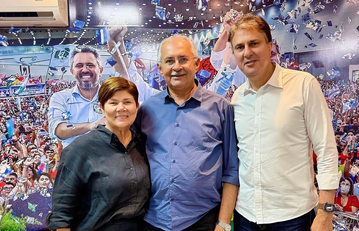 Camilo recebeu lideranças como a deputada estadual Jô Farias (PT) e o esposo, Nezinho Farias, prefeito de Horizonte