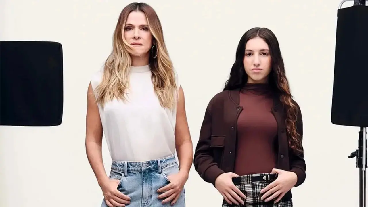 Ingrid Guimarães e a filha Clara Machado.