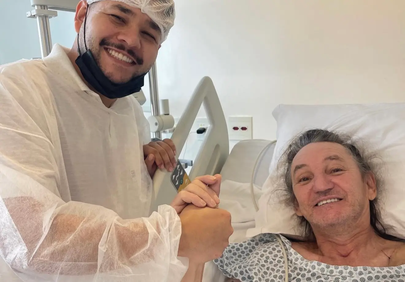 Marquito e seu dentista.