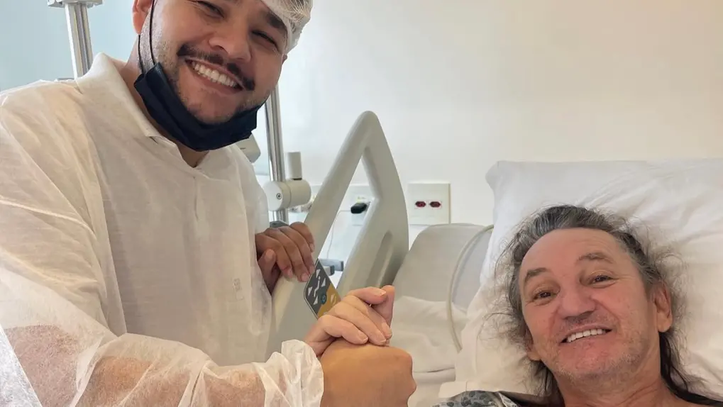 Marquito e seu dentista.