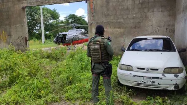 carro roubado recuperado sspds ciopaer.