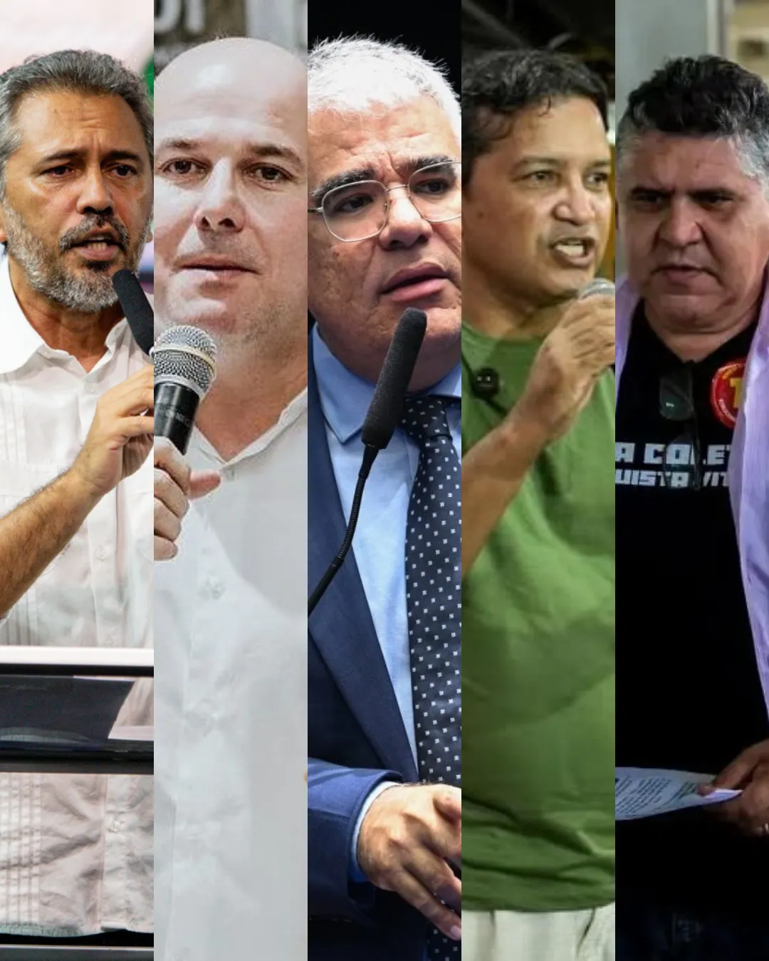 CENÁRIO 3: nomes testados na pesquisa Quaest para governador no CE