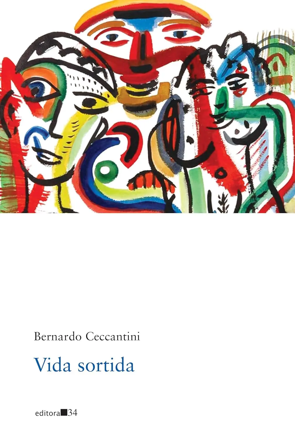 Imagem de capa do livro Vida Sortida, de Berbardo Ceccantini, para matéria sobre Dia da Literatura Brasileira.