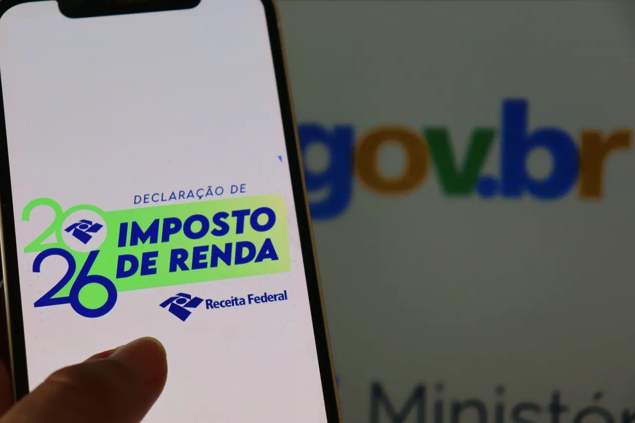 Foto do sistema de declaração do Imposto de Renda 2026