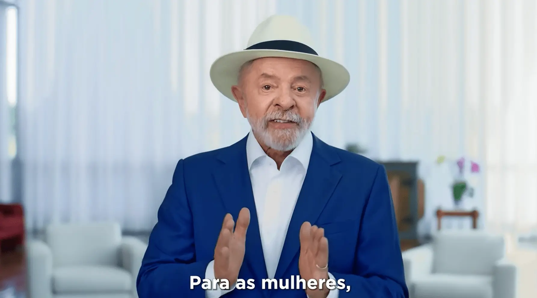 Pronunciamento de Lula foi exibido na noite de quinta-feira (30).
