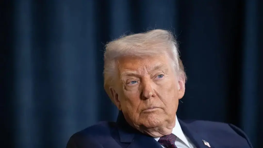 foto do presidente dos Estados Unidos, Donald Trump.