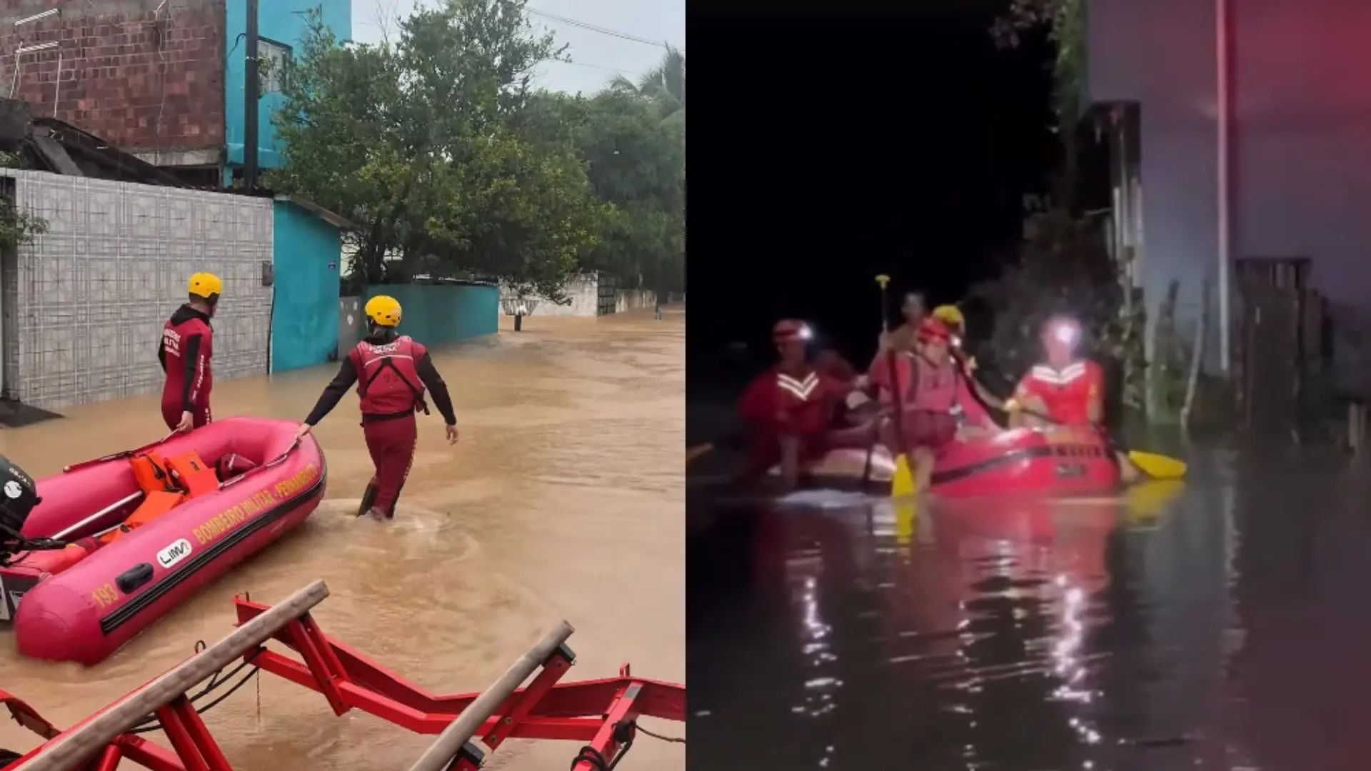 Imagem da notícia Seis pessoas morrem e mais de mil ficaram desabrigadas após chuvas em Pernambuco