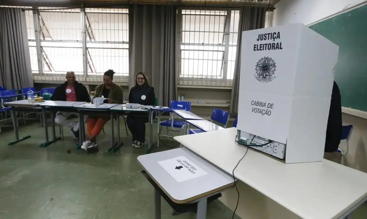 Sala eleitoral.