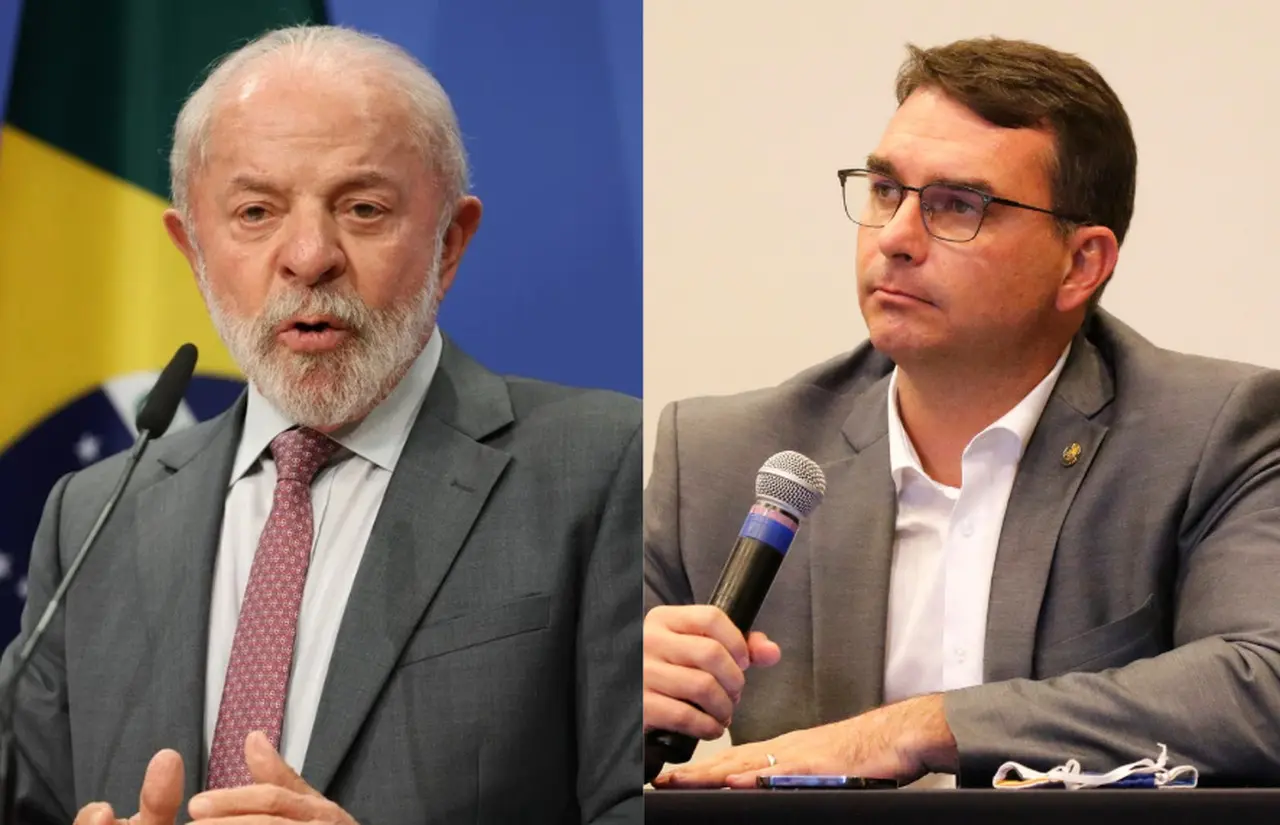 Lula e Flávio.