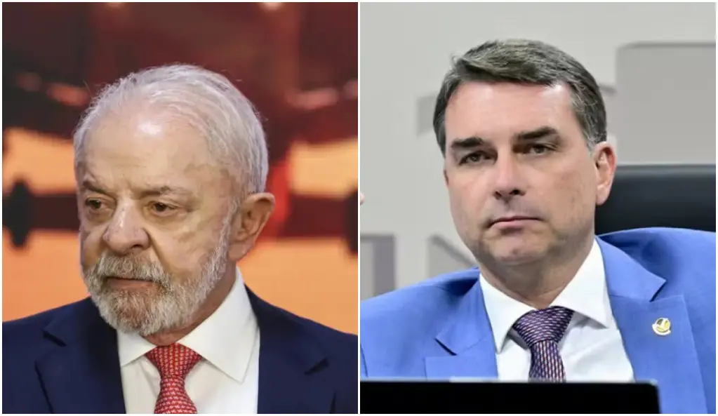 Lula (PT) e Flávio Bolsonaro (PL) são os nomes de um cenário polarizado na corrida presidencial no Ceará
