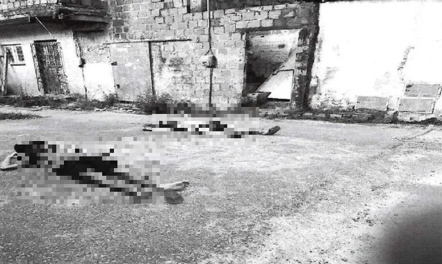 As vítimas foram assassinadas a tiros.