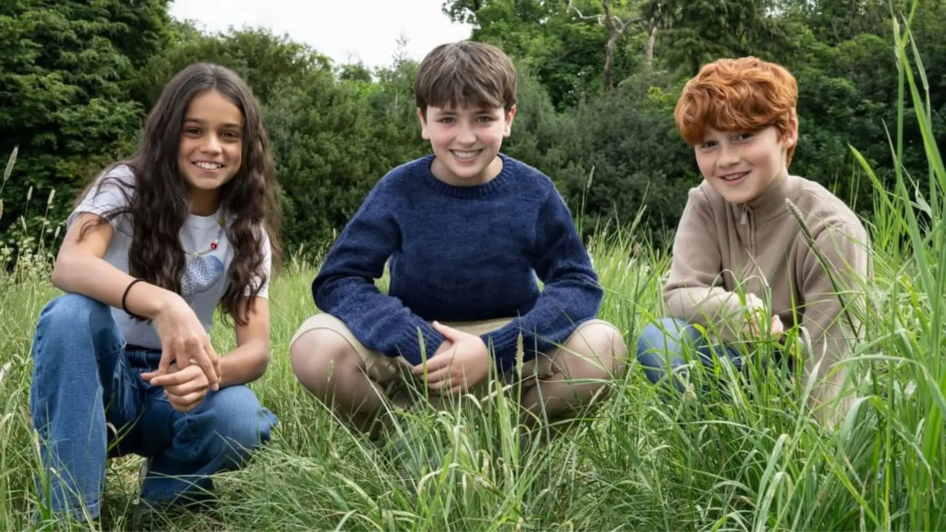 foto de protagonistas da série de Harry Potter.