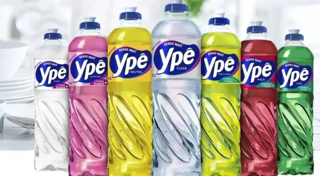 Imagem de produtos Ypê para matéria sobre pronunciamento da marca após suspensão da Anvisa.