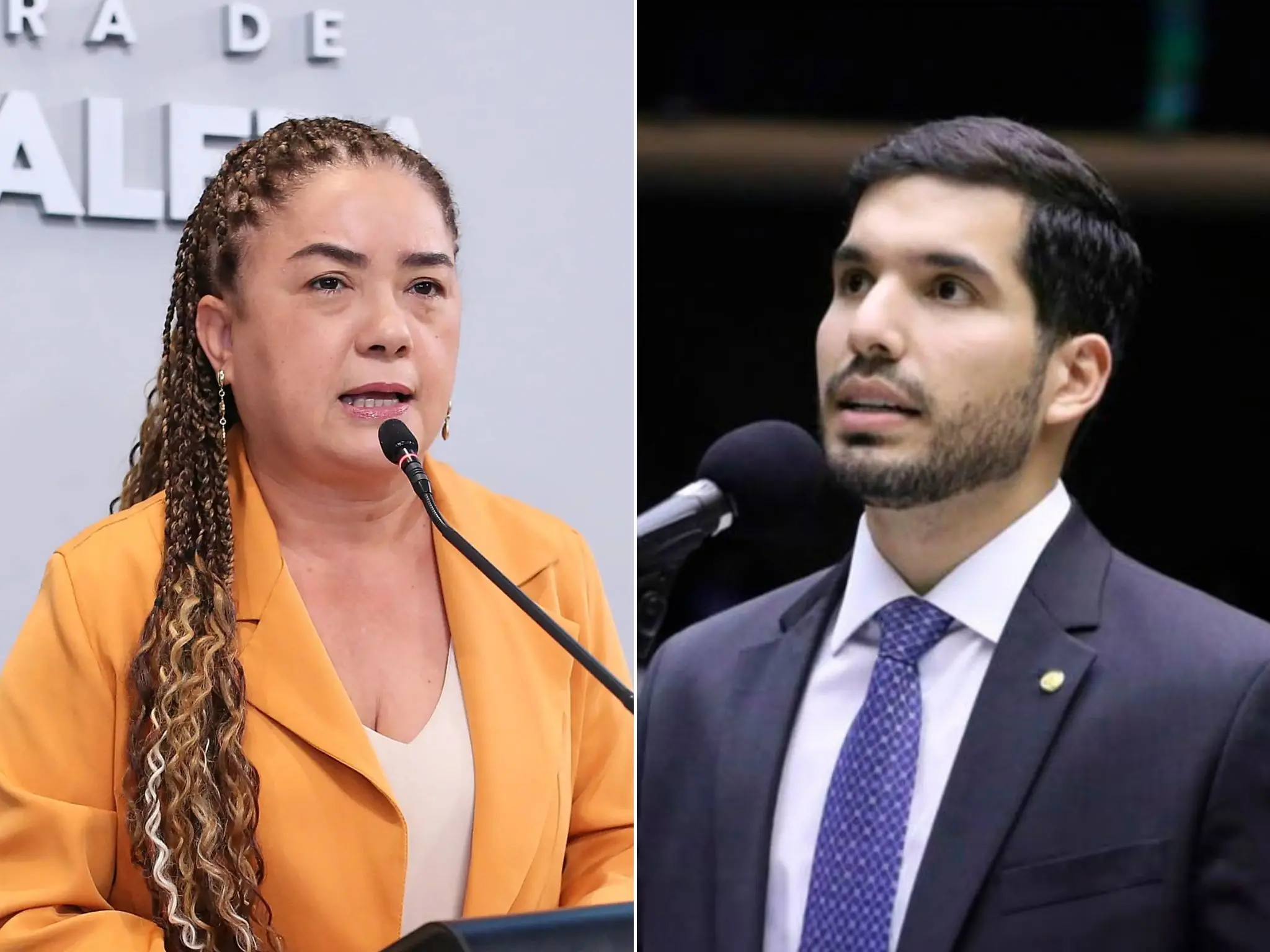 Imagem da notícia Juiz manda vereadora do PT apagar postagem chamando André Fernandes de ‘deputado TikToker’