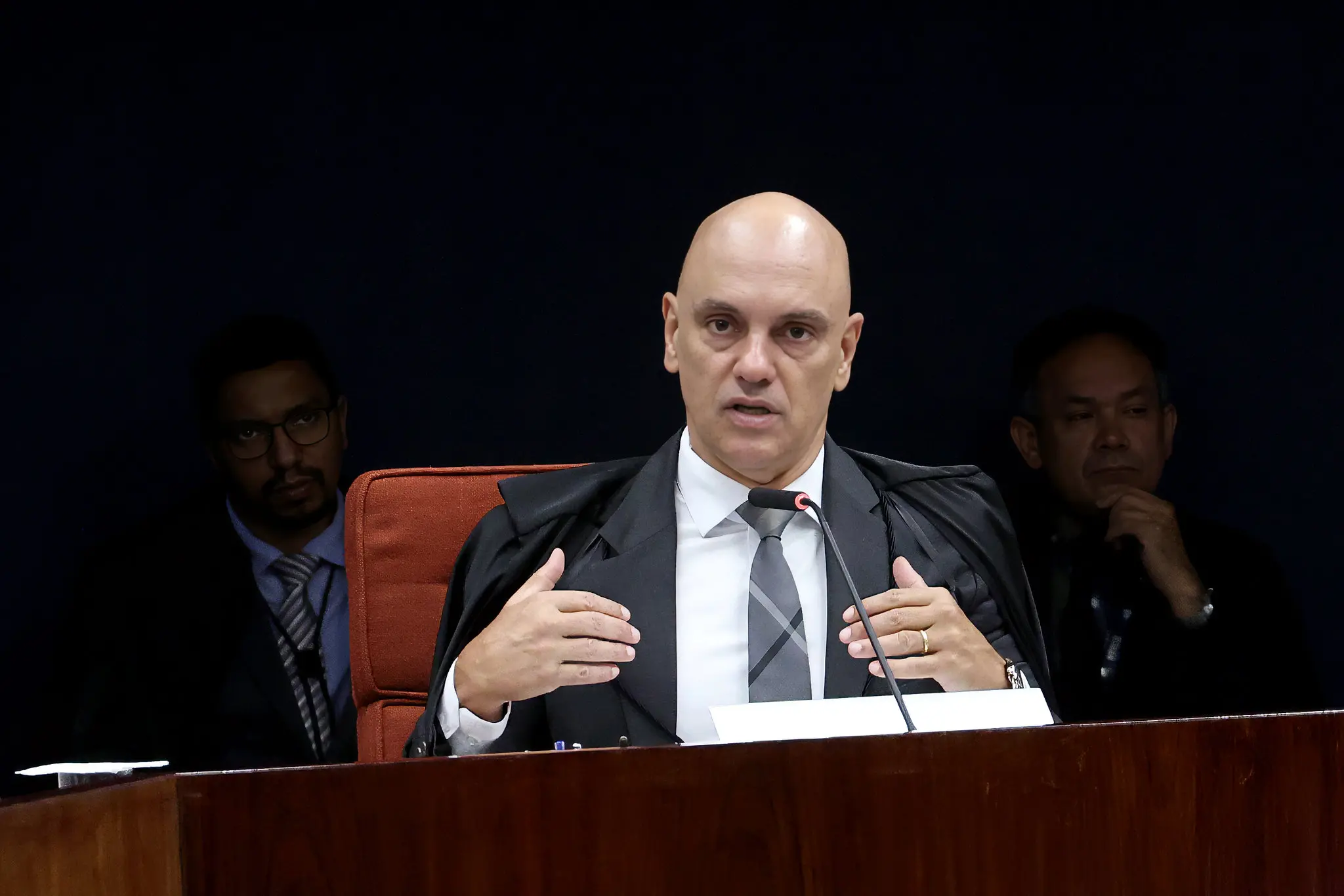 Foto de Alexandre de Moraes, do STF.