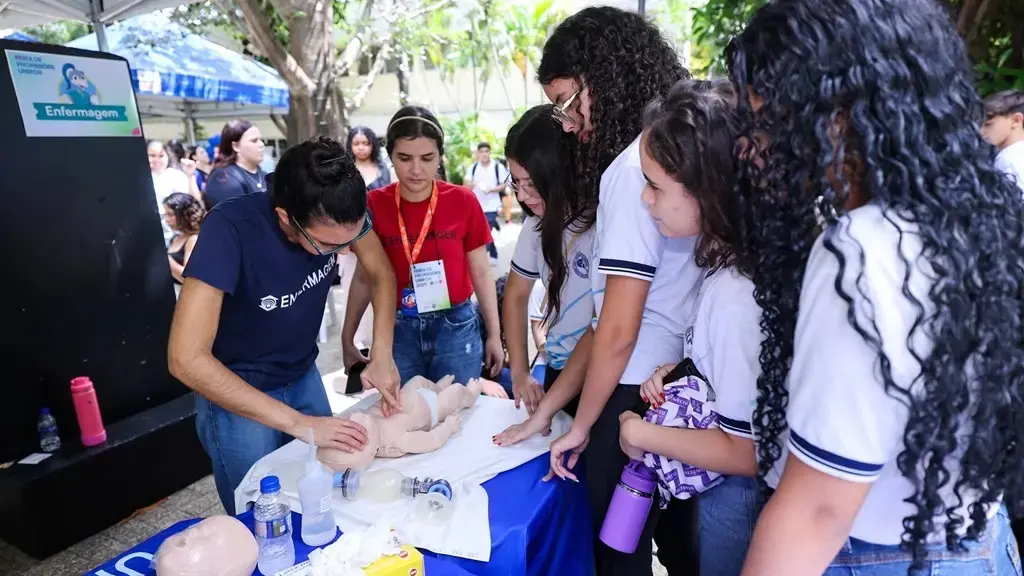 Feira de Profissões Unifor.