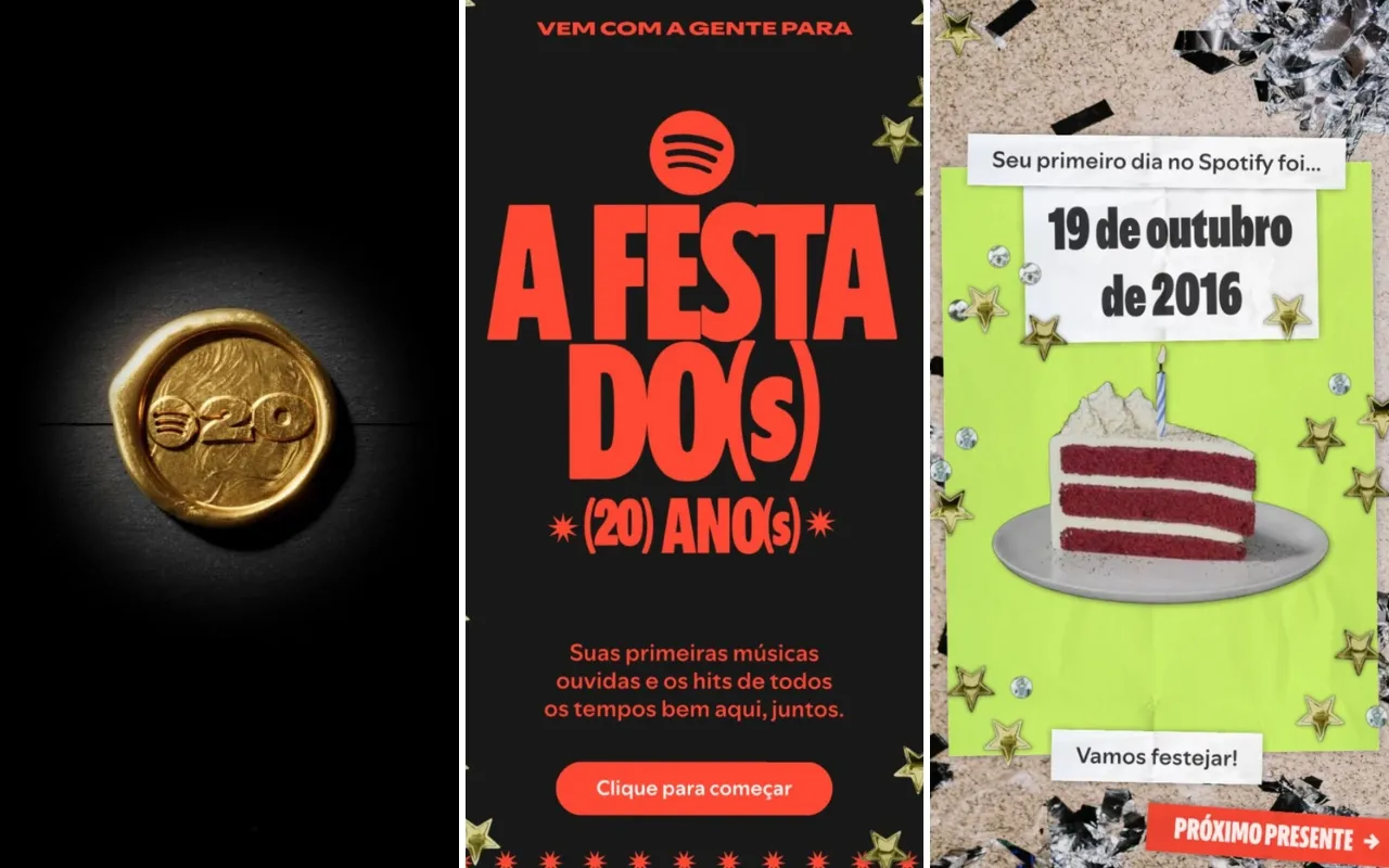 Em meio às comemorações, o Spotify organizou a retrospectiva de cada usuário.
