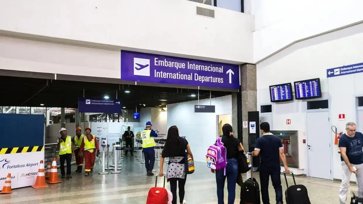 Imagem do aeroporto de Fortaleza.