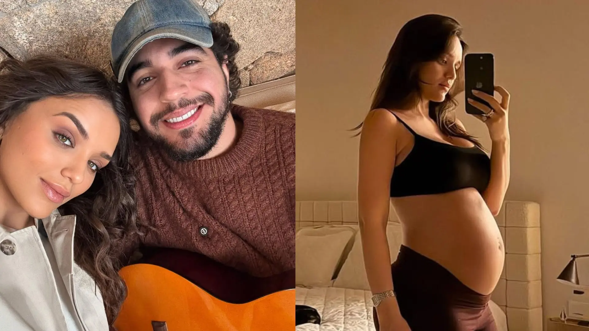 montagem de fotos de Rafa Kalimann e Nattan