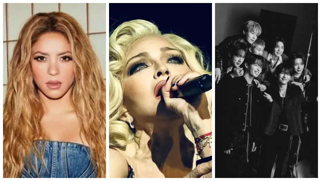 Shakira, Madonna, e BTS