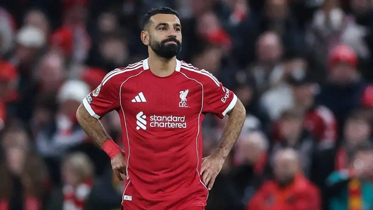 Salah em ação pelo Liverpool