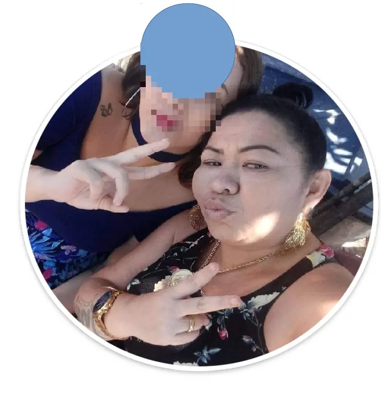 Foto de Maria Lucinda, mulher condenada e apontada como gerente do tráfico de drogas para o CV no Ceará.