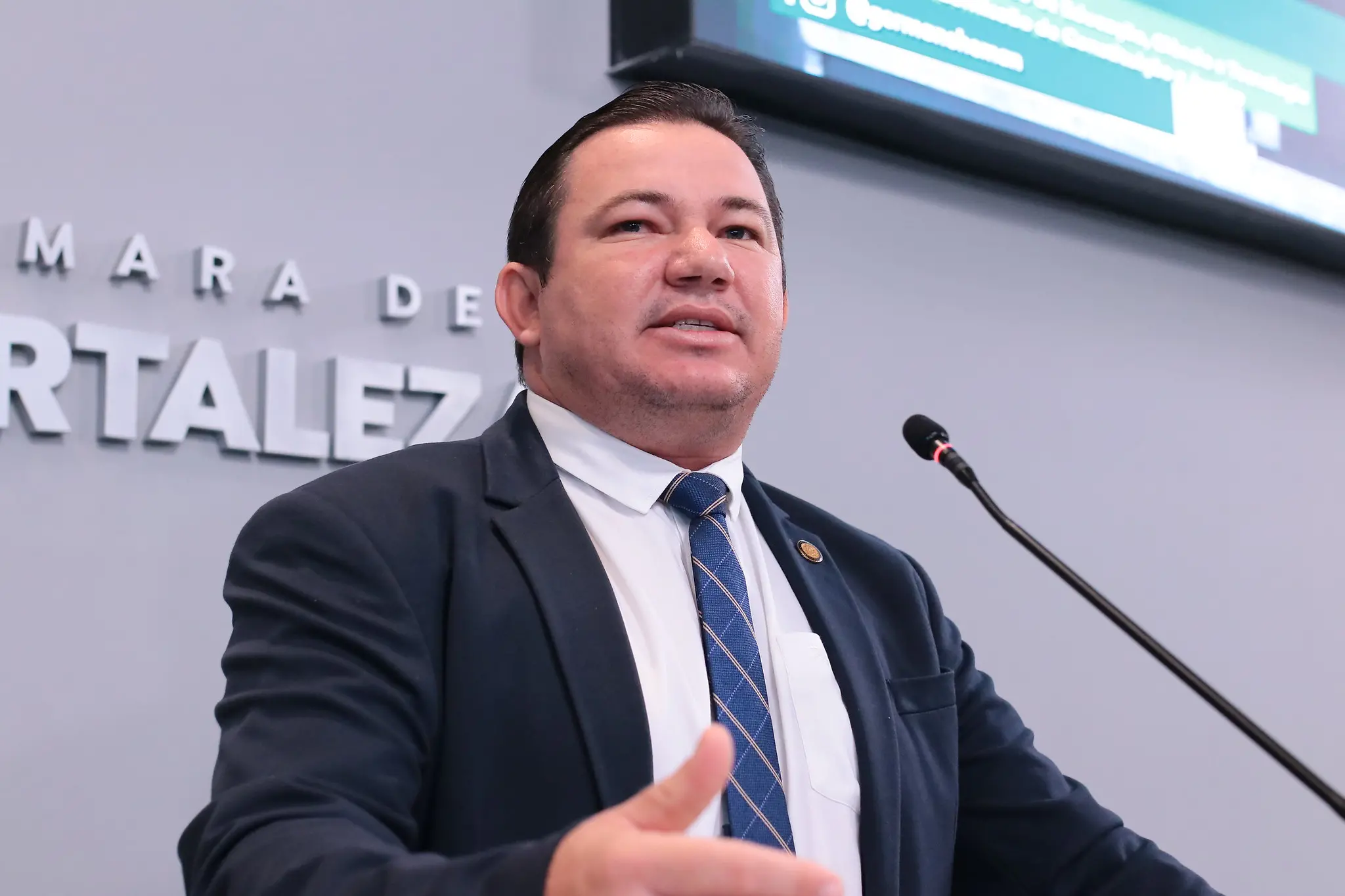 Foto de Germano He-Man, vereador de Fortaleza.